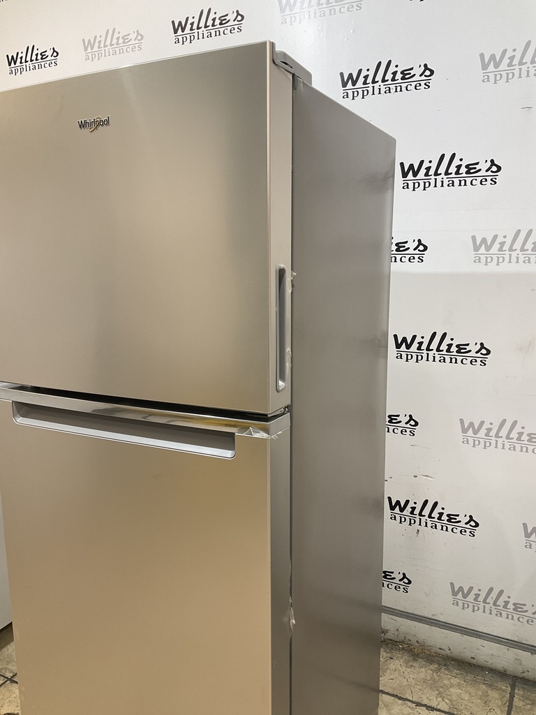 Whirlpool Refrigerator Top and Bottom 24x61 (Stainless Steel)