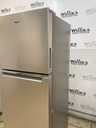 Whirlpool Refrigerator Top and Bottom 24x61 (Stainless Steel)