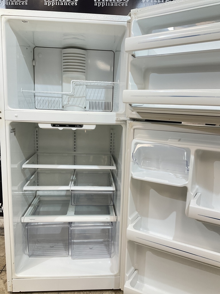 Ge Refrigerator Top and Bottom 30x66 1/2” (White) 