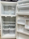 Ge Refrigerator Top and Bottom 30x66 1/2” (White) 