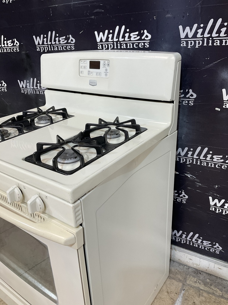 Maytag Natural Gas Stove 30inches (bisque) 