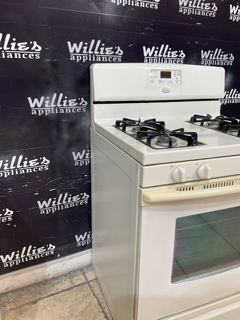 Maytag Natural Gas Stove 30inches (bisque) 