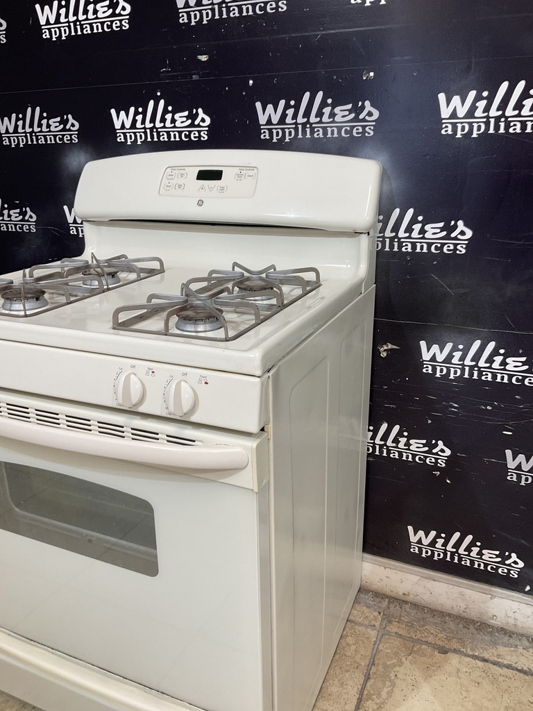 Ge Natural Gas Stove 30inches (Bisque) 