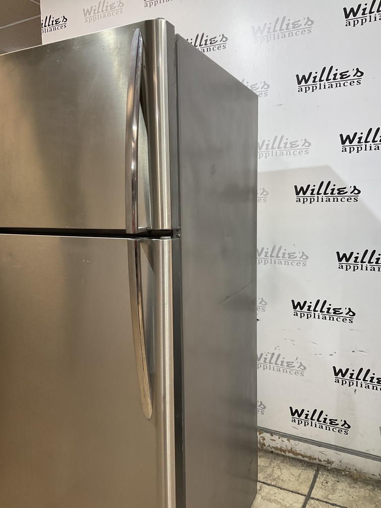Frigidaire Refrigerator Top and Bottom 30x66 (Stainless Steel) 