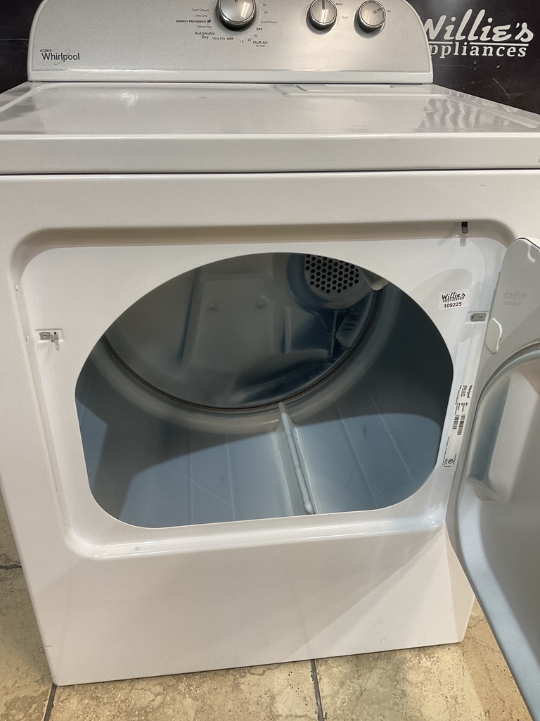 Whirlpool Electric Dryer 220volts (30 AMP) 29inches {no cord} (White) 