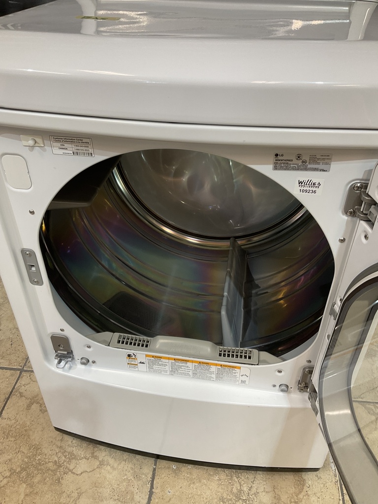 Lg Natural Gas Dryer 27inches (White) 