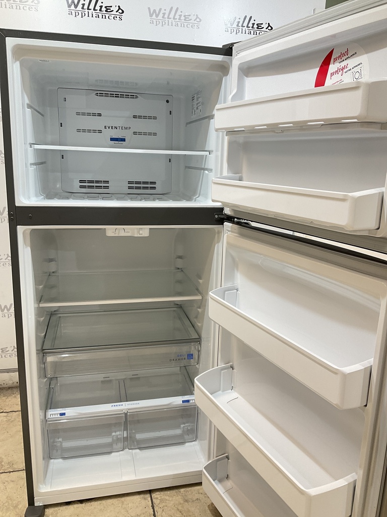 Frigidaire Refrigerator Top and Bottom 30x66 (Stainless Steel) 