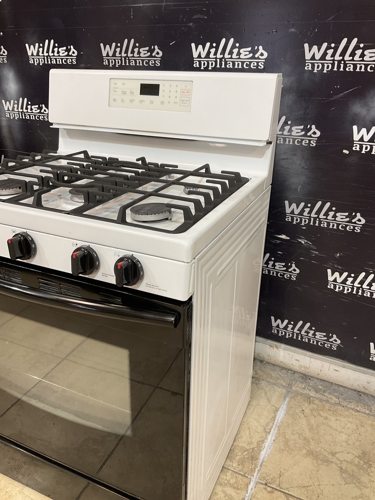 Samsung Natural Gas Stove 30inches (White/Black) 