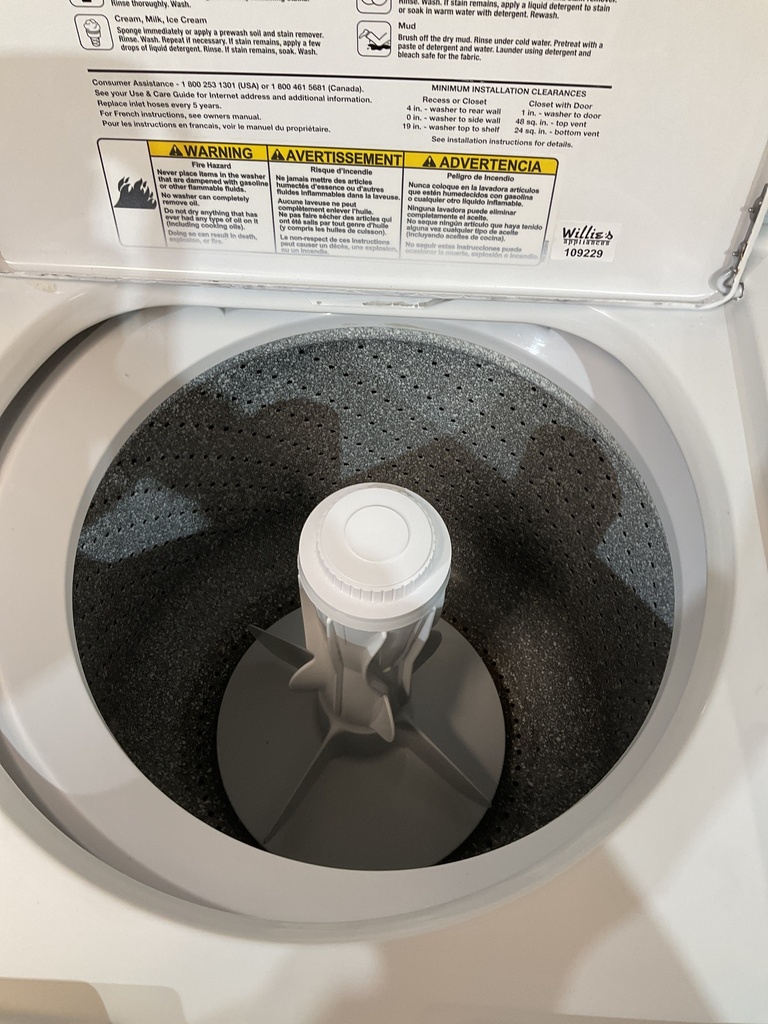 Whirlpool Washer Top-load 27inches (White) 