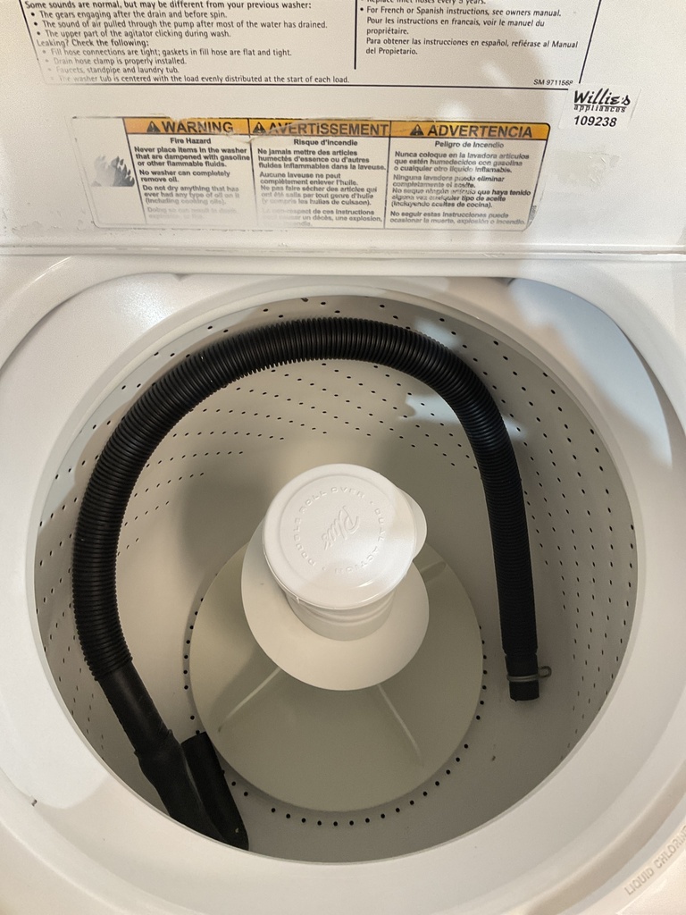 Kenmore Washer Top-load 27inches (White) 