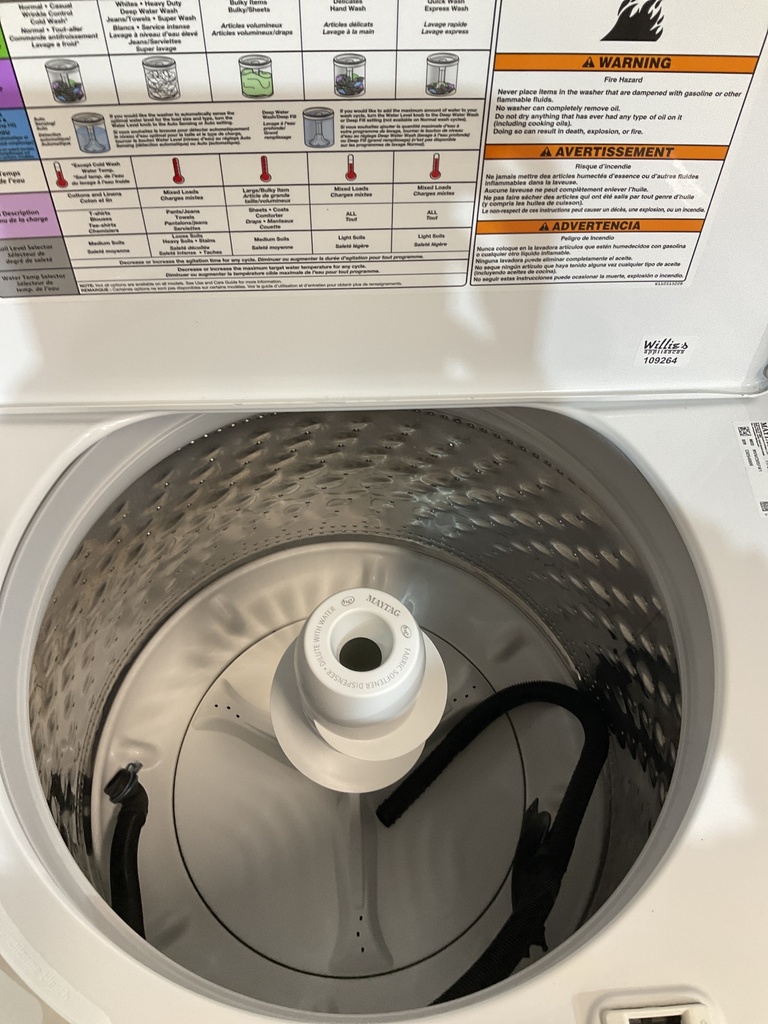 Maytag Washer Top-load 27inches (white) 
