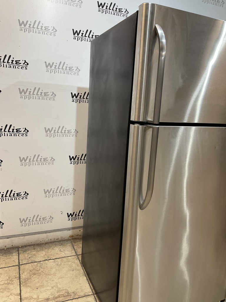 Frigidaire Refrigerator Top and Bottom 30x66 (Stainless Steel) 