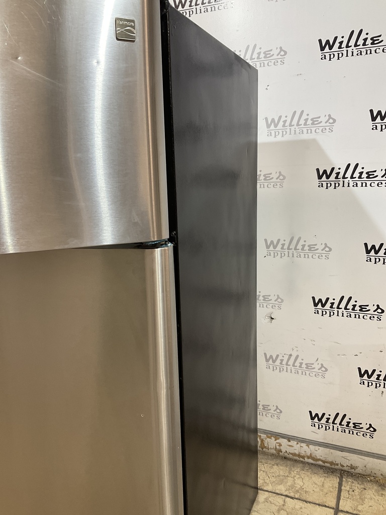 Kenmore Refrigerator Top and Bottom 30x65 1/2” (Stainless Steel)