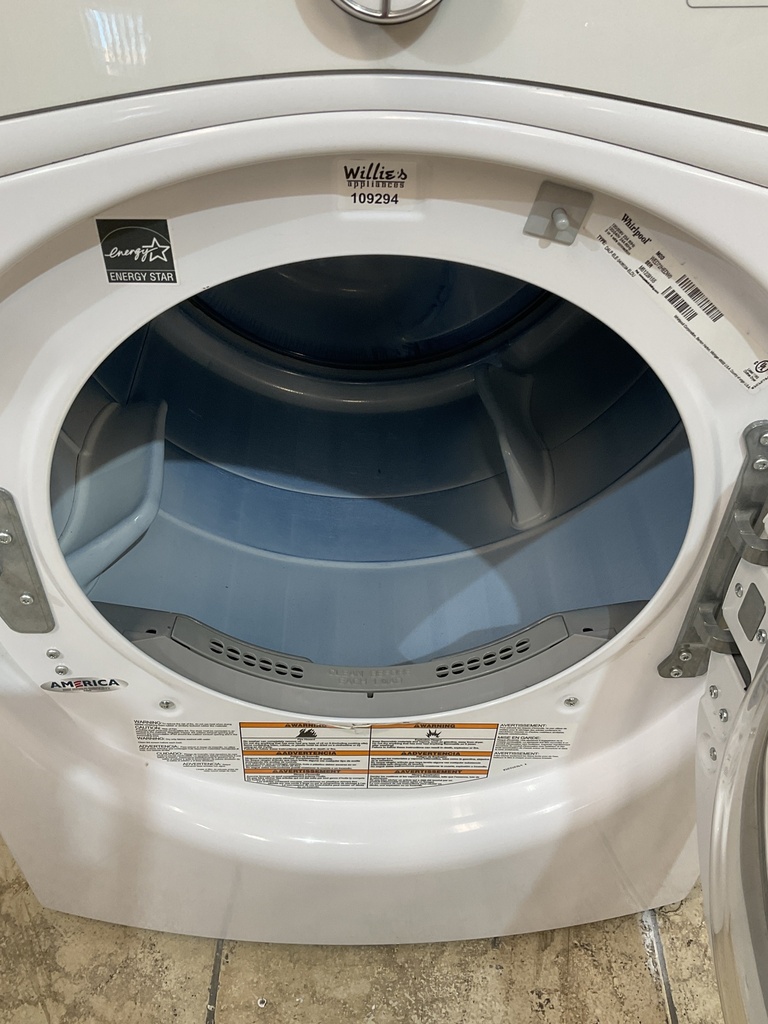 Whirlpool Electric Dryer 220volts (30 AMP) 27inches {3 prong} (white) 
