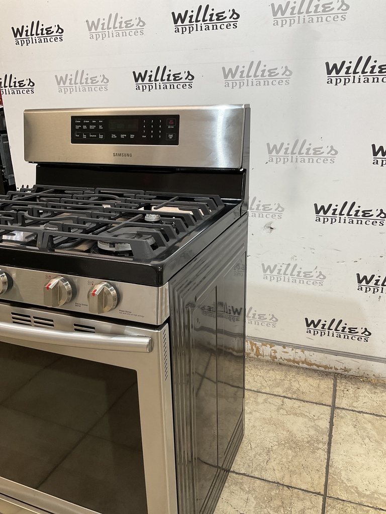 Samsung Natural Gas Stove 30inches (stainless Steel) 