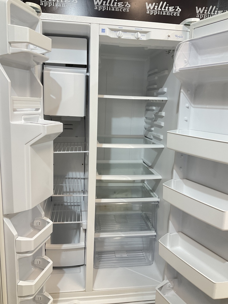 Whirlpool Refrigerator Side by Side 33x66 (White) 