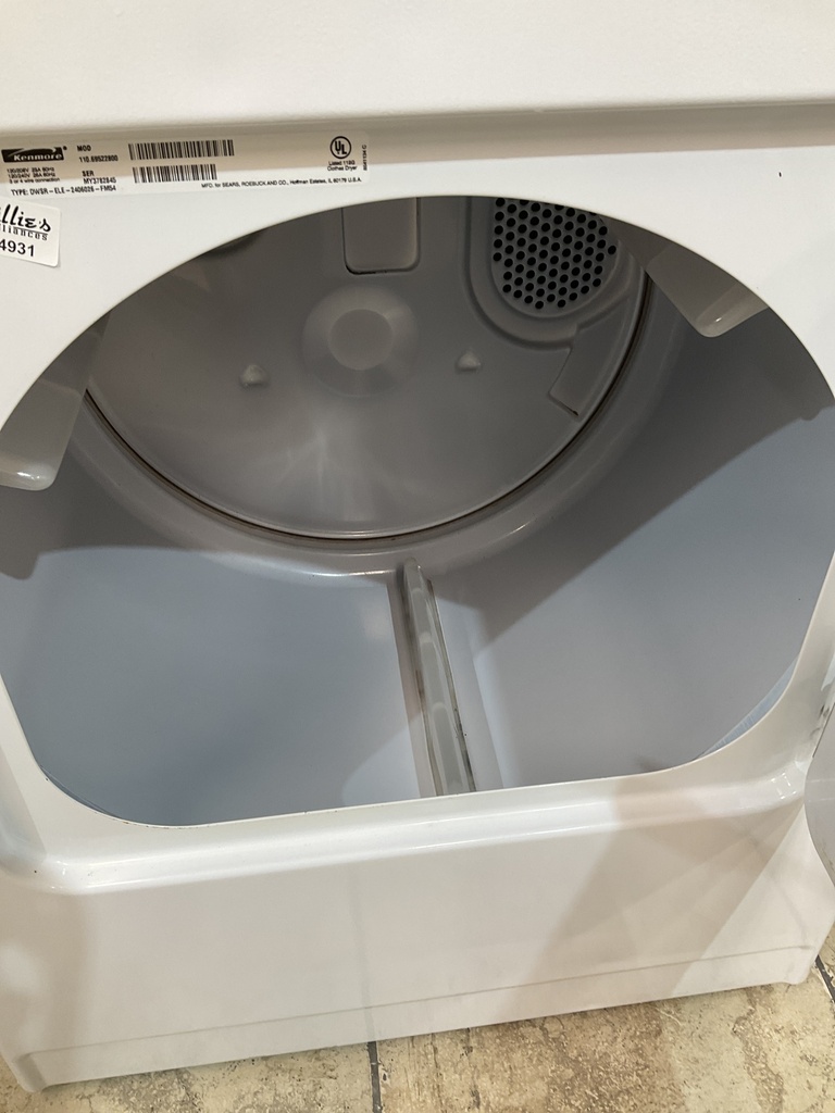 Whirlpool Used Electric Dryer [no cord]
