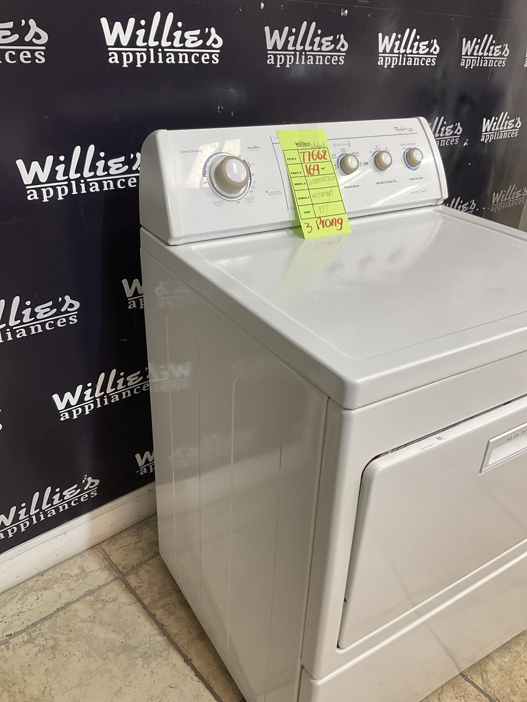 Whirlpool Used Electric Dryer [3 prong]