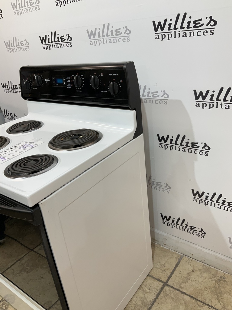 Whirlpool Used Electric Stove (3 prong)