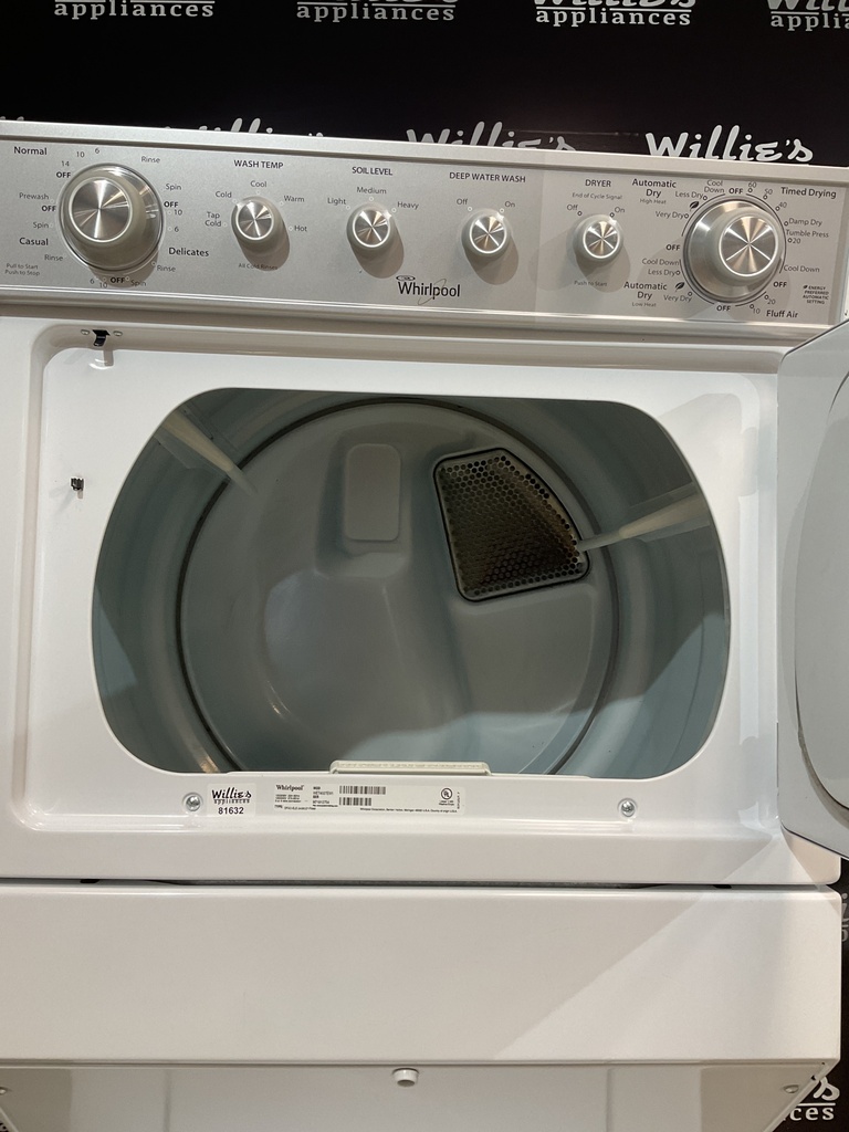 Whirlpool Used Electric Unit Stackable