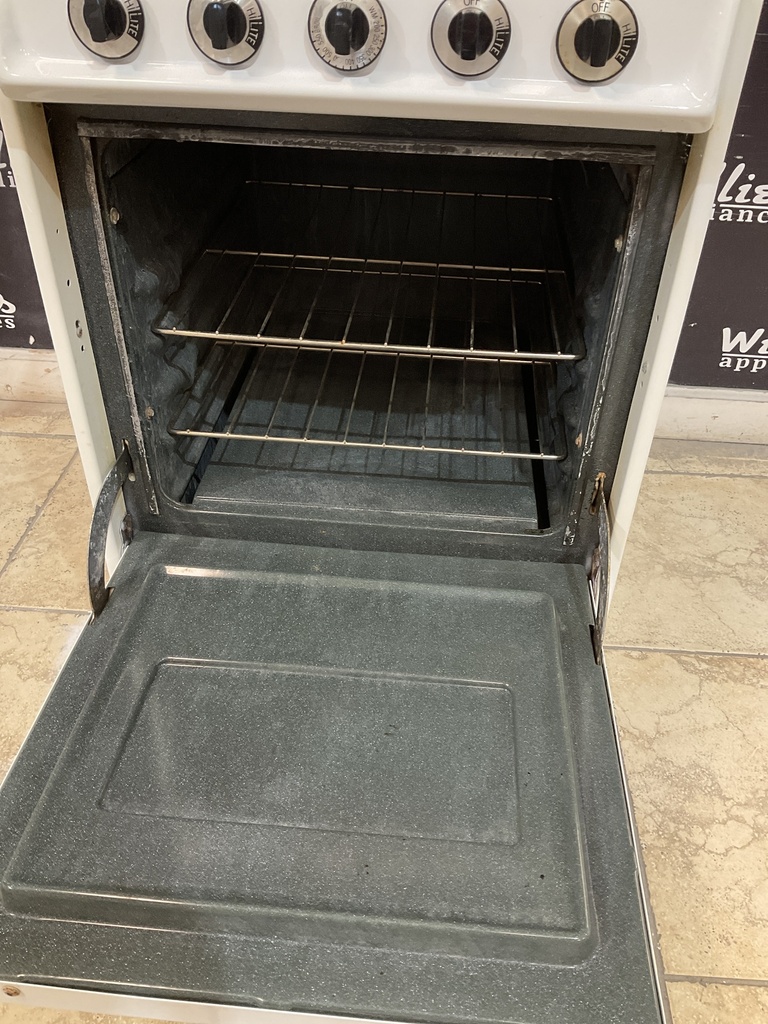 White Westinghouse Used Gas Propane Stove