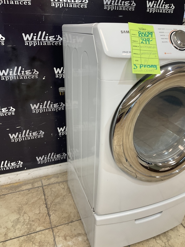 Samsung Used Electric Dryer 220 volts (30 AMP)