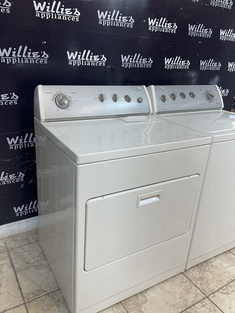 Whirlpool Used Electric Set Washer/Dryer 220 volts (30 AMP)