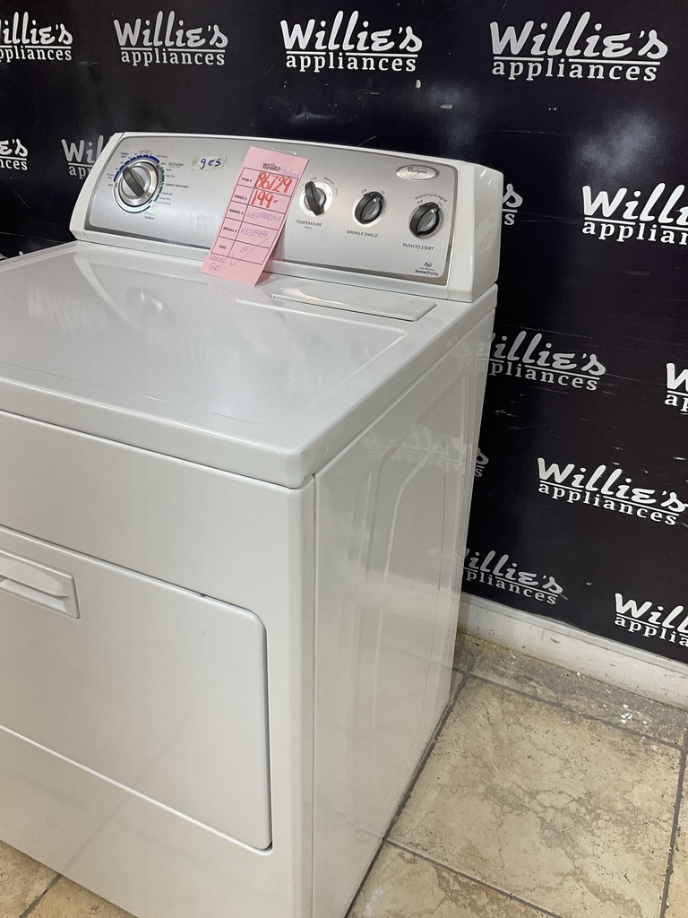 Whirlpool Used Natural Gas Dryer