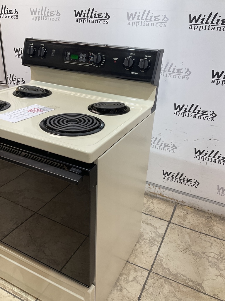 Hotpoint Used Electric Stove 220 volts (40/50 AMP) 30inches”