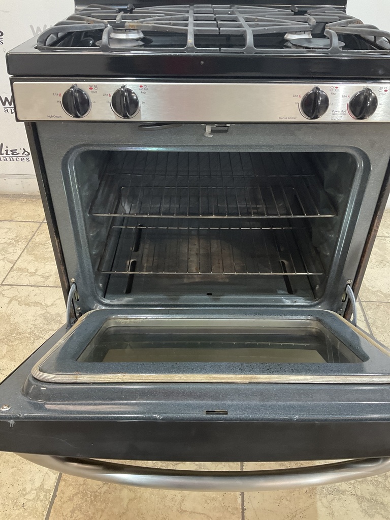 Ge Used Natural Gas Stove.        30inches”
