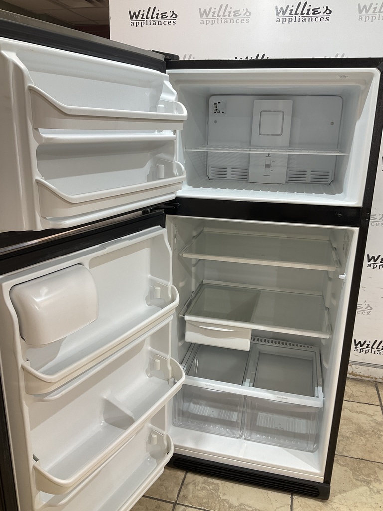 Frigidaire Used Refrigerator Top and Bottom 30x65 1/2”