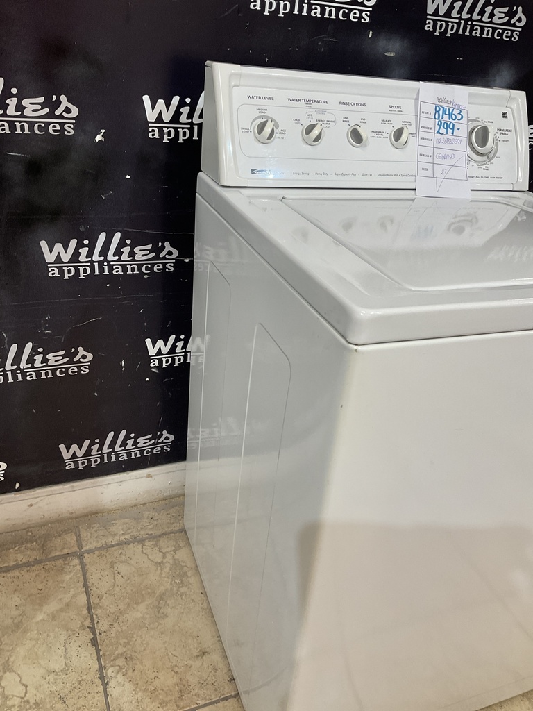 Kenmore Used Washer Top-Load 27inches