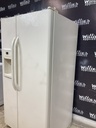 Ge Used Refrigerator Side by Side 34x66 1/2”
