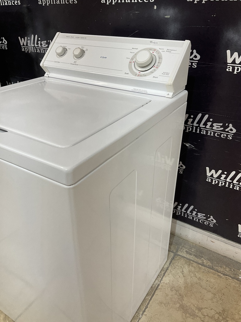 Whirlpool Used Washer Top-Load 24inches”