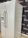 Frigidaire Used Refrigerator Side by Side 33x70