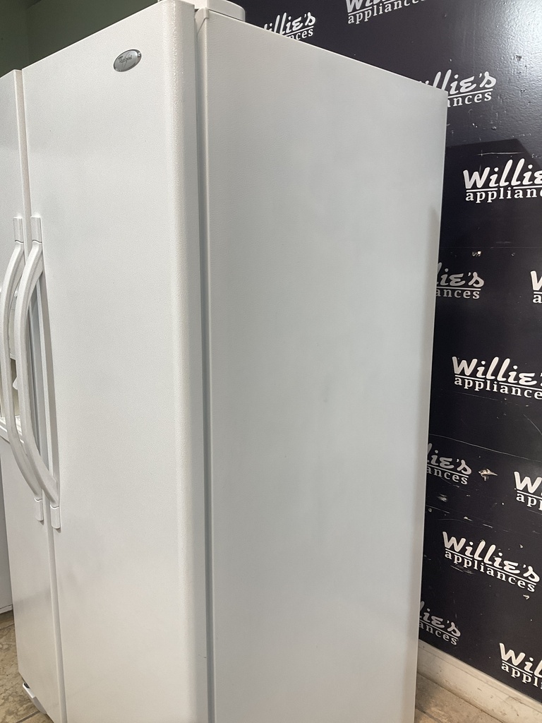 Whirlpool Used Refrigerator Side by Side 33x66