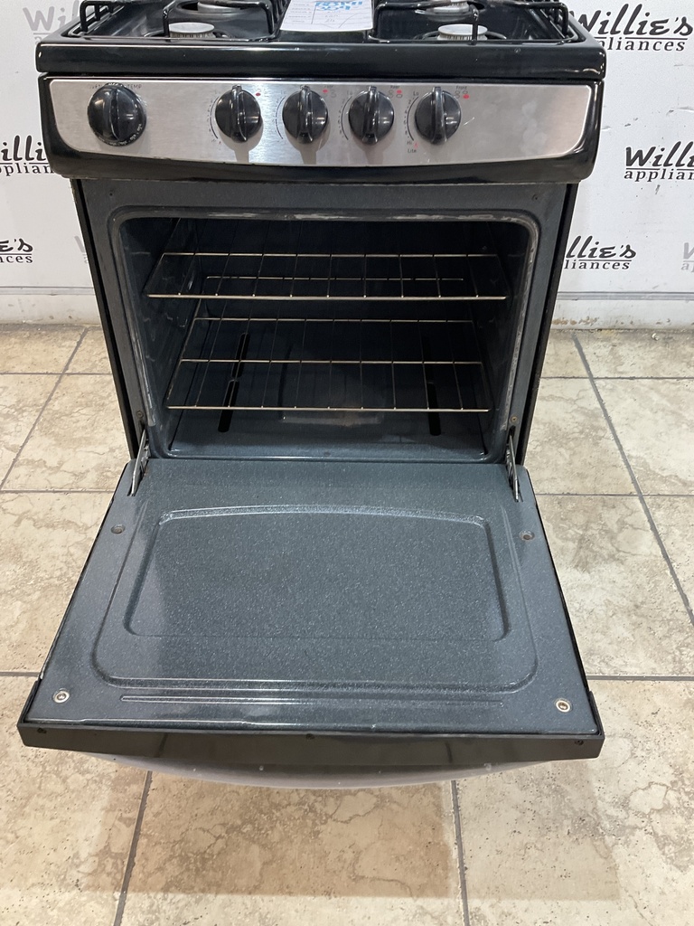 Ge Used Natural Gas Stove 24inches”