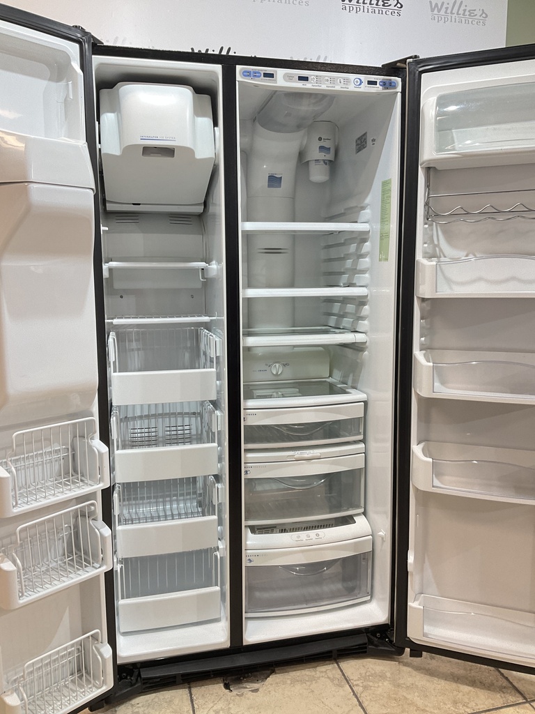 Ge Used Refrigerator Counter Depth Side by Side 36x69;