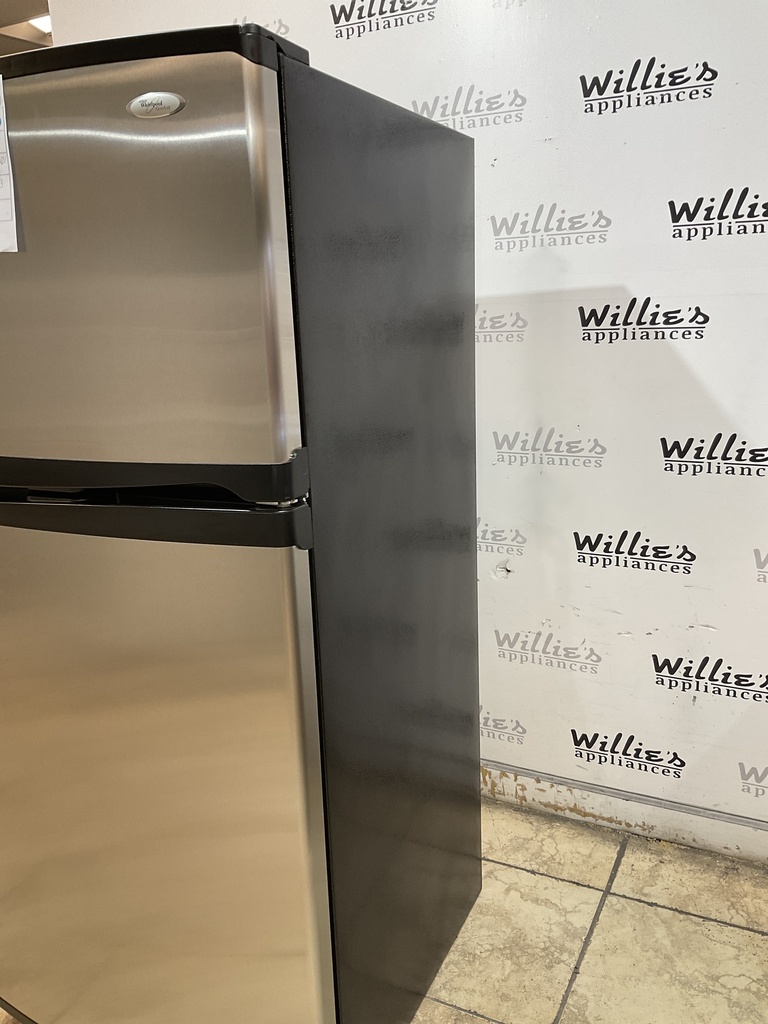 Whirlpool Used Refrigerator Top and Bottom 30x66