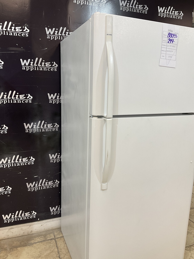 Kenmore Used Refrigerator Top and Bottom 30x66