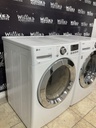 Lg Used Electric Set Washer/Dryer 220volts (30 AMP) 27/27inches”
