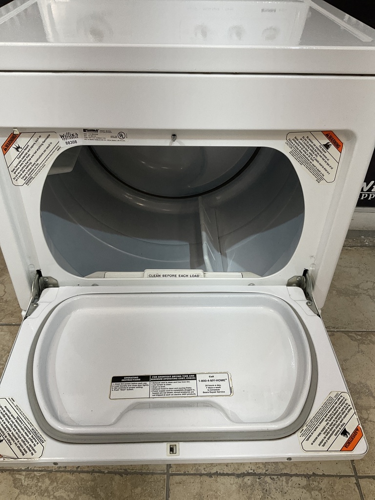 Kenmore Used Electric Dryer 220volts (30 AMP) 27inches”