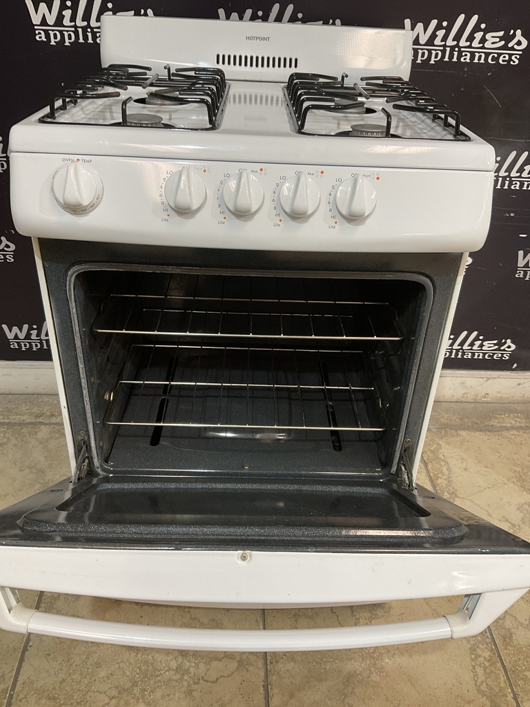 Hotpoint Used Natural Gas Stove 24inches”
