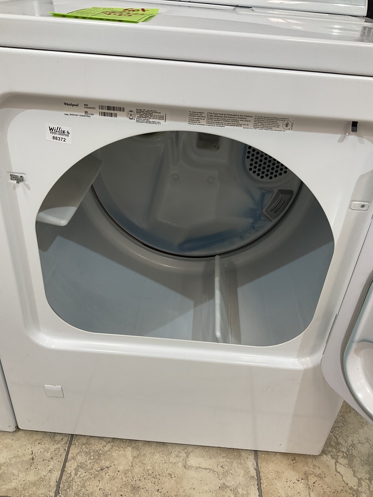 Whirlpool Used Electric Dryer 220volts (30 AMP) 27/29inches