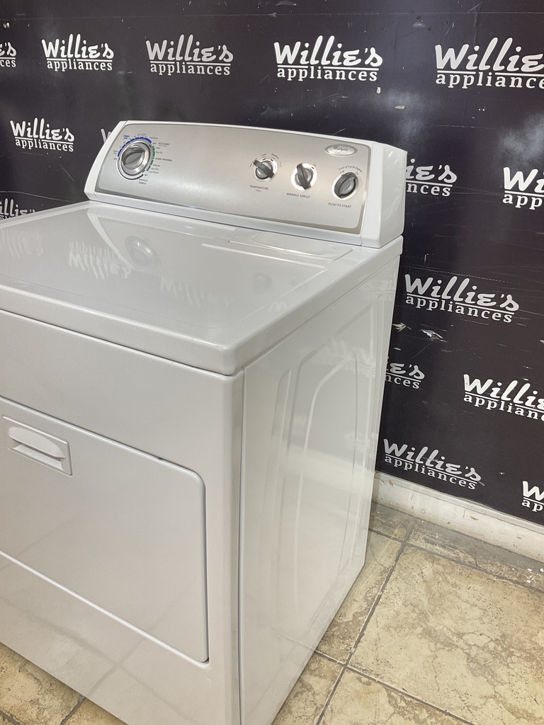 Whirlpool Used Electric Dryer 220volts (30 AMP) 29inches”