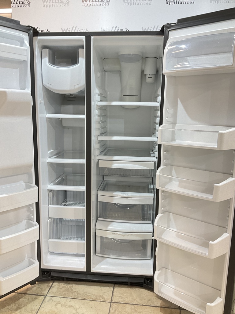 Ge Used Refrigerator Side by Side 36x70”