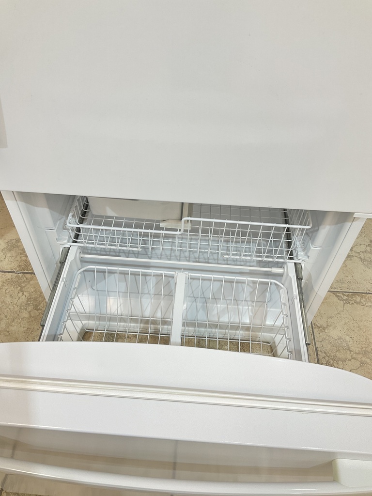 Whirlpool Used Refrigerator Top and Bottom Mount 30x68 1/2”