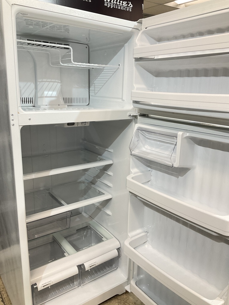 Ge Used Refrigerator Top and Bottom 28x67