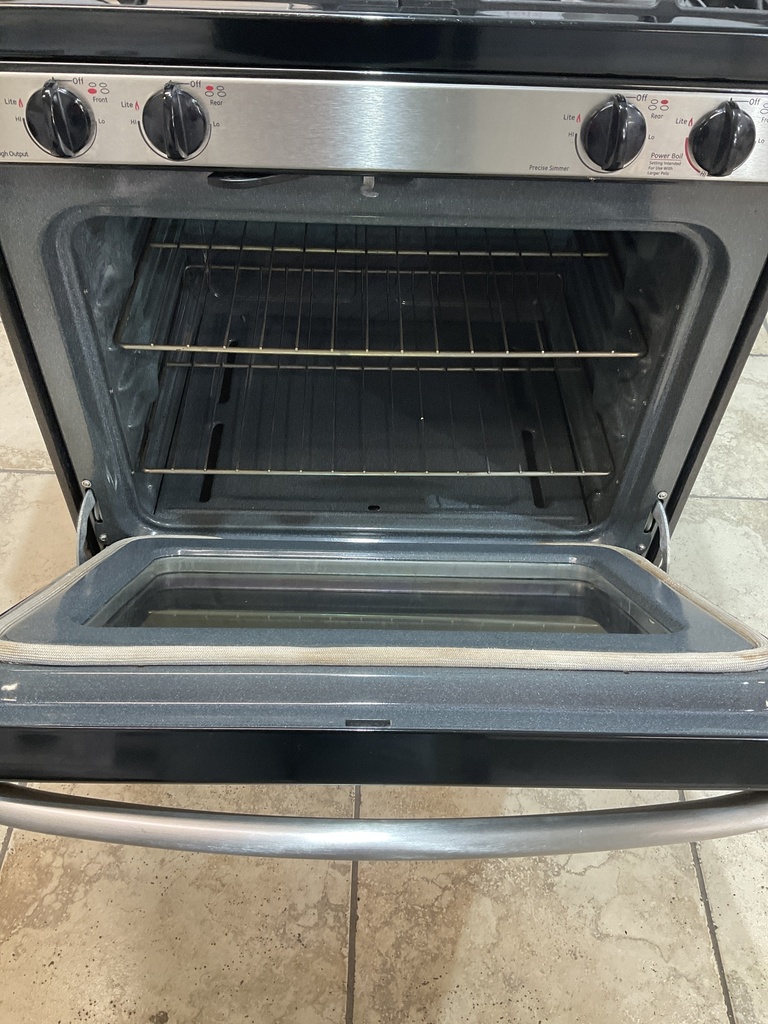 Ge Used Gas Propane Stove 30inches”