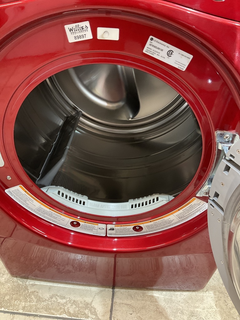 Lg Used Electric Dryer 220volts (30 AMP) 27inches {no cord}